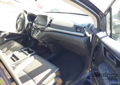 2025 Honda Odyssey Touring from USA, damaged, VIN 5FNRL6H84SB001927